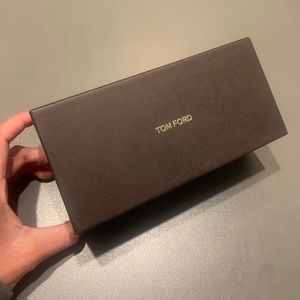 Tom Ford Sunglass box with card